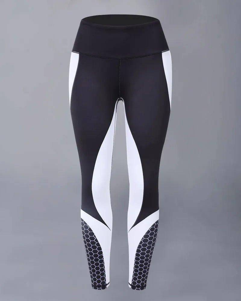 🎁Mother's Day Sale 49%🌹Colorblock Butt Lifting High Waist Sports Leggings💥