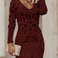 Women's Leopard Shift Mini Dress