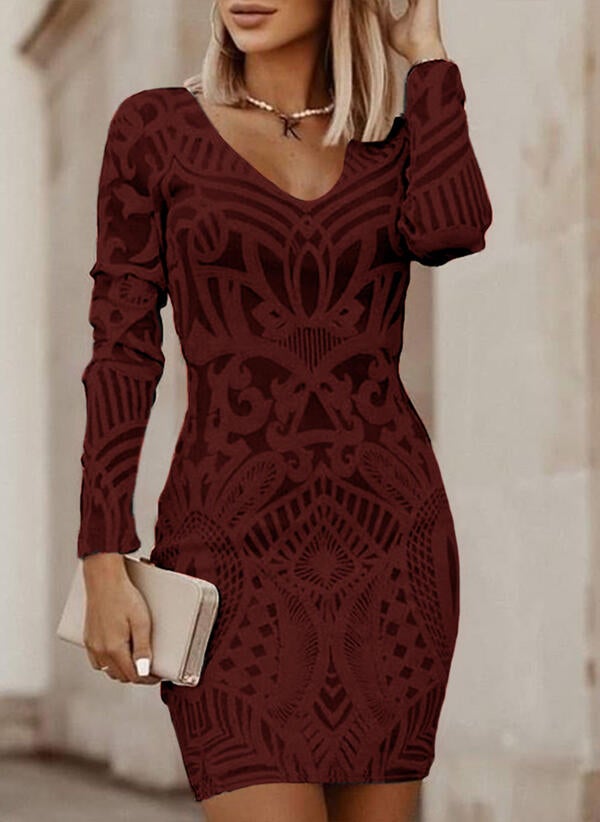 Women's Leopard Shift Mini Dress