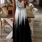 Print/Gradient Sleeveless A-line Slip/Skater Casual/Vacation Maxi Dresses