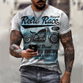Motorcycle Poster Retro T-shirt