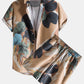 Tropical Print Shirt & Shorts