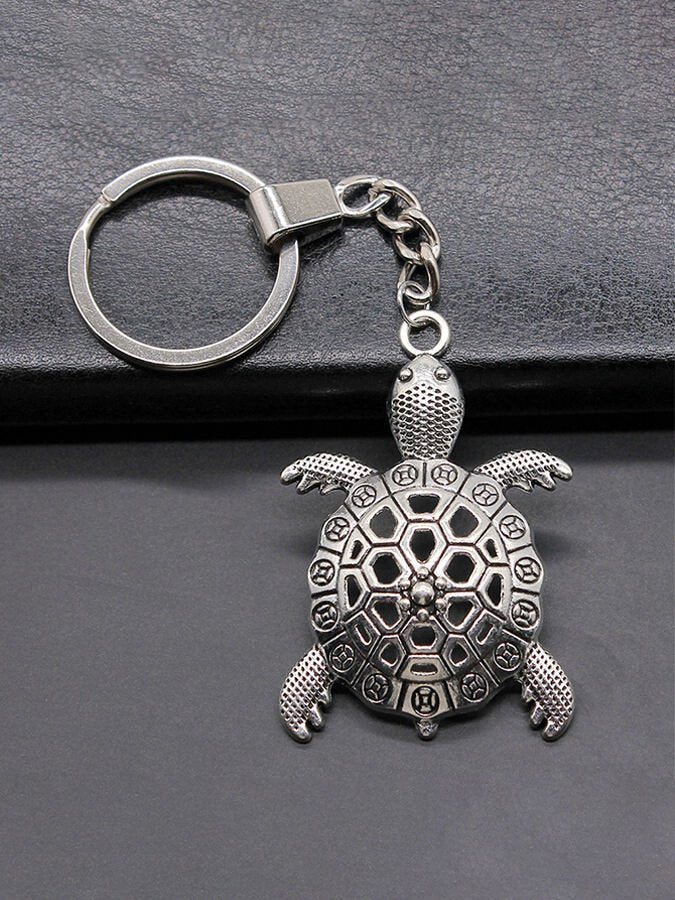 Beach Turtle Alloy Key Chain