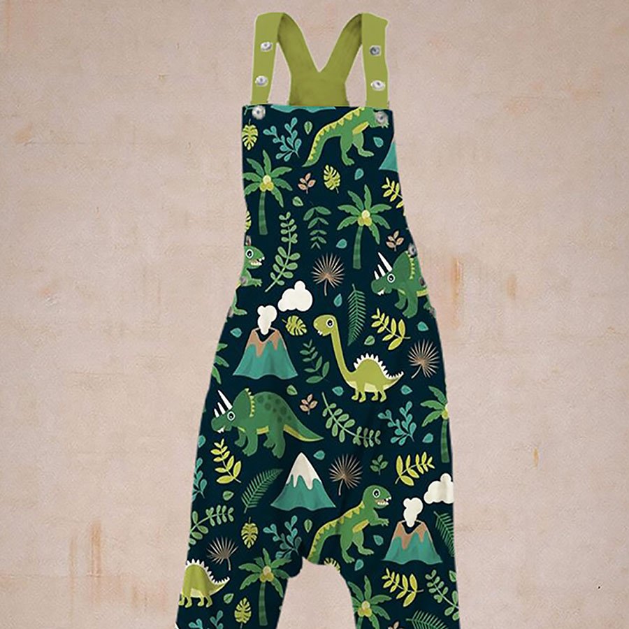 Ladies Casual Printed Harem Jumpsuit