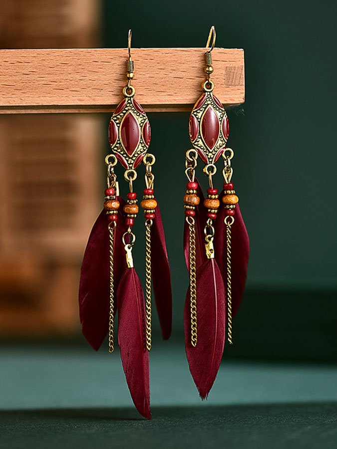 Boho Fringe Earrings