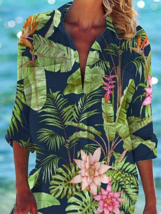 Vacation Print Shirt