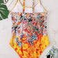 Vintage-Print Swimsuit