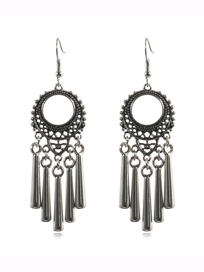 Ethnic Metal Earrings