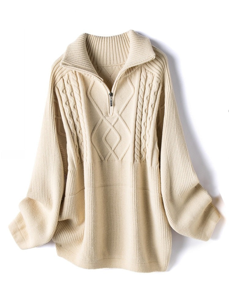 Kiera Oversized Wool Sweater