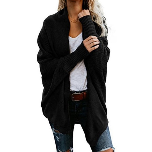 2022 Autumn Winter Knitted Cardigan For Women Long Sleeve