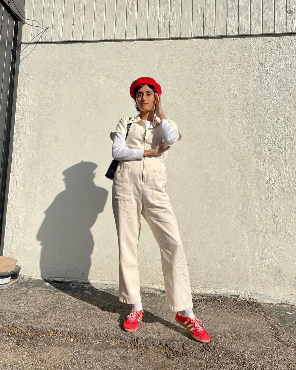 Cropped Utility Jumpsuit(Buy 2 Free Shipping)