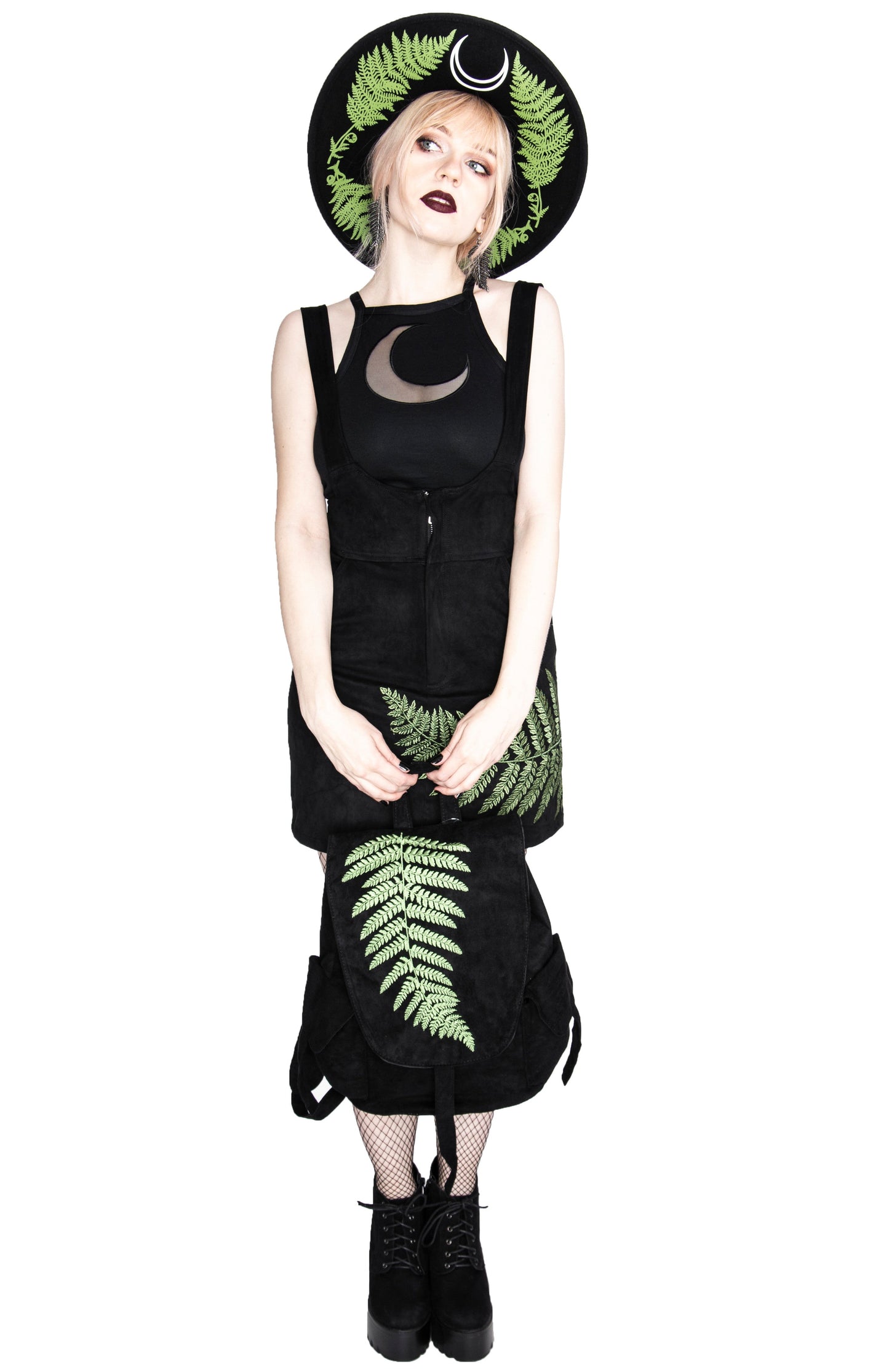 Fern Pinafore Dress