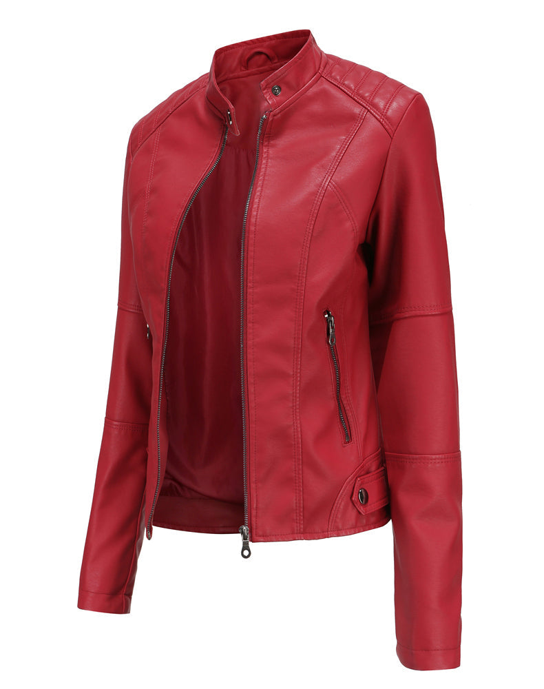 Red Classic Leather