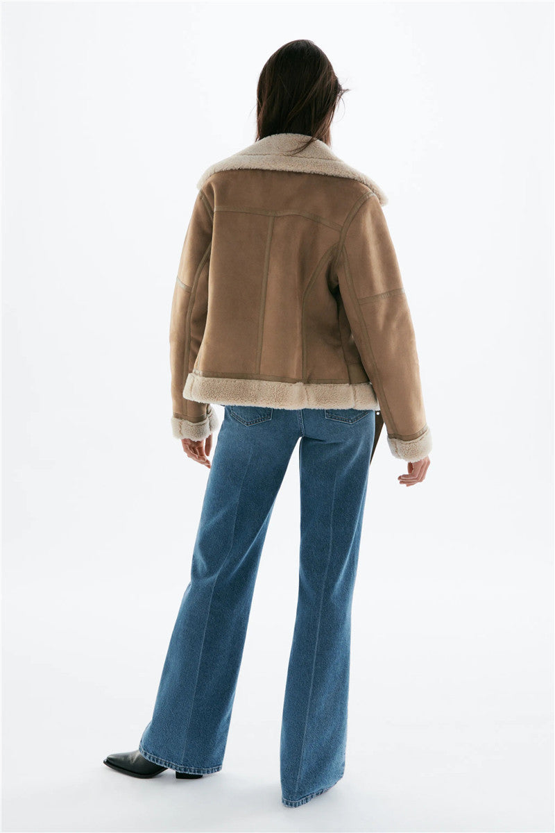 Smooth Falls Leather Jacket