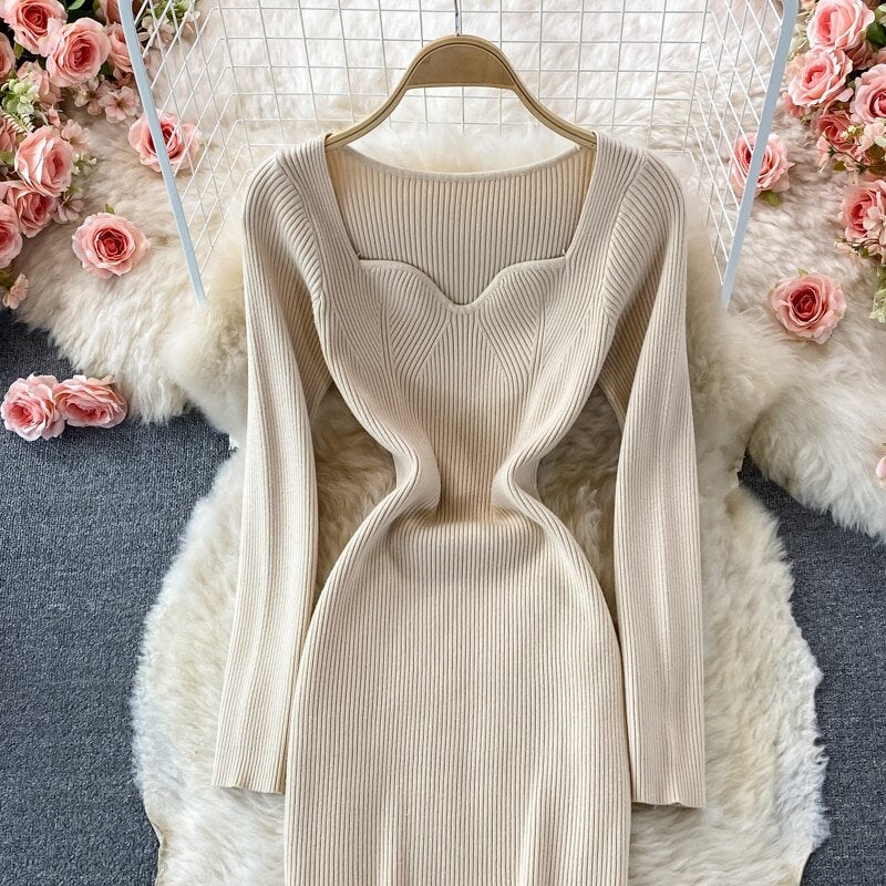 Isabella Knit Pencil Dress