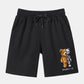 Robot Bear Print T-Shirt & Shorts