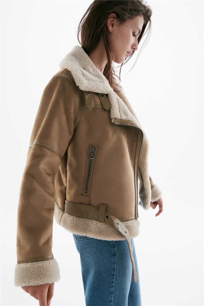 Smooth Falls Leather Jacket