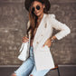 Cream Autumn Blazer