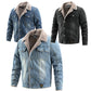 Men's Denim Motorcycle Jacket