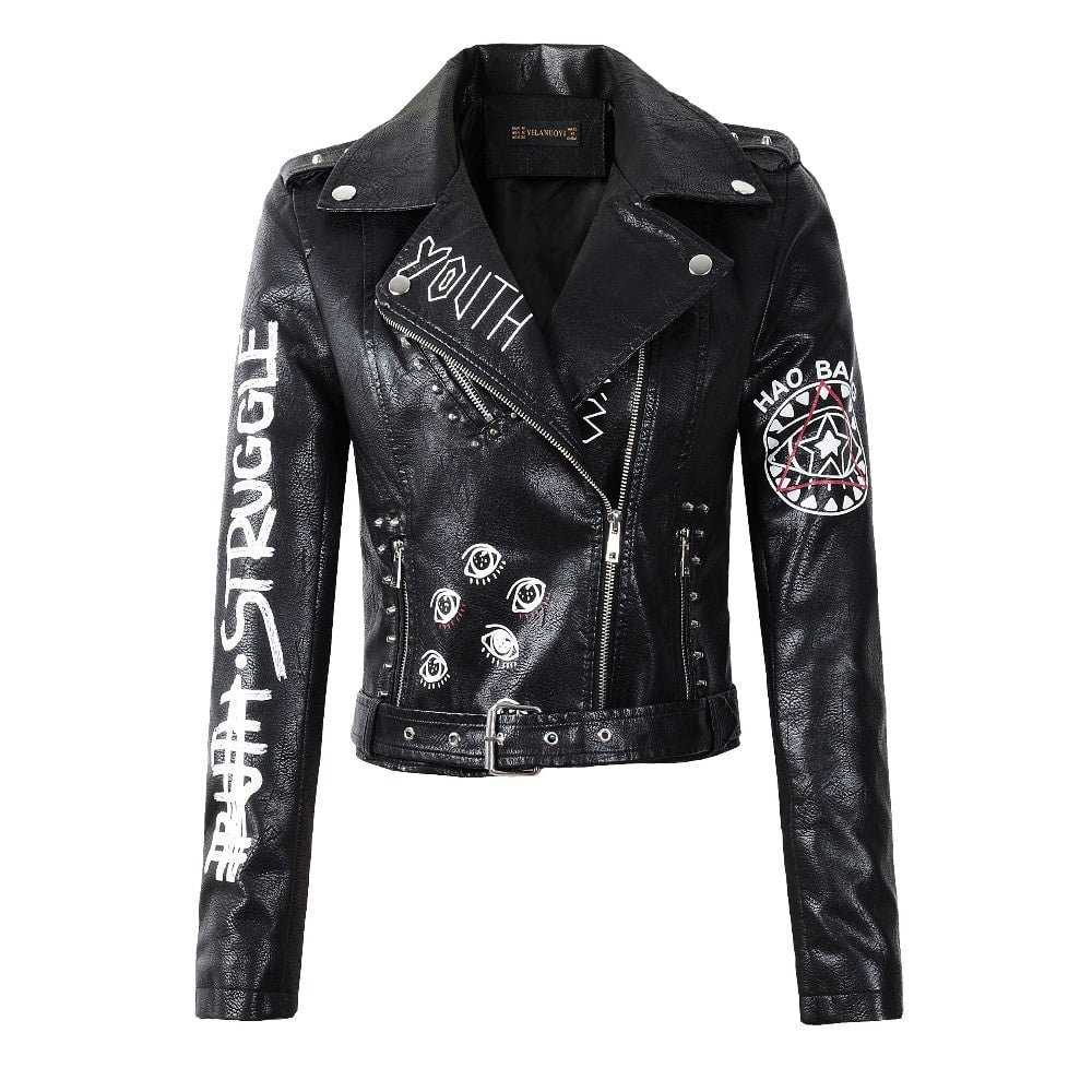 Jezebel Punk Leather Jacket