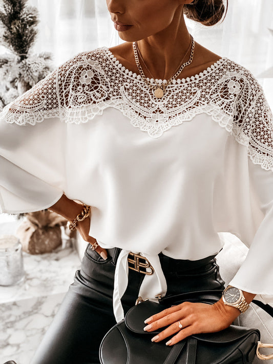 Snow Embroidered Blouse