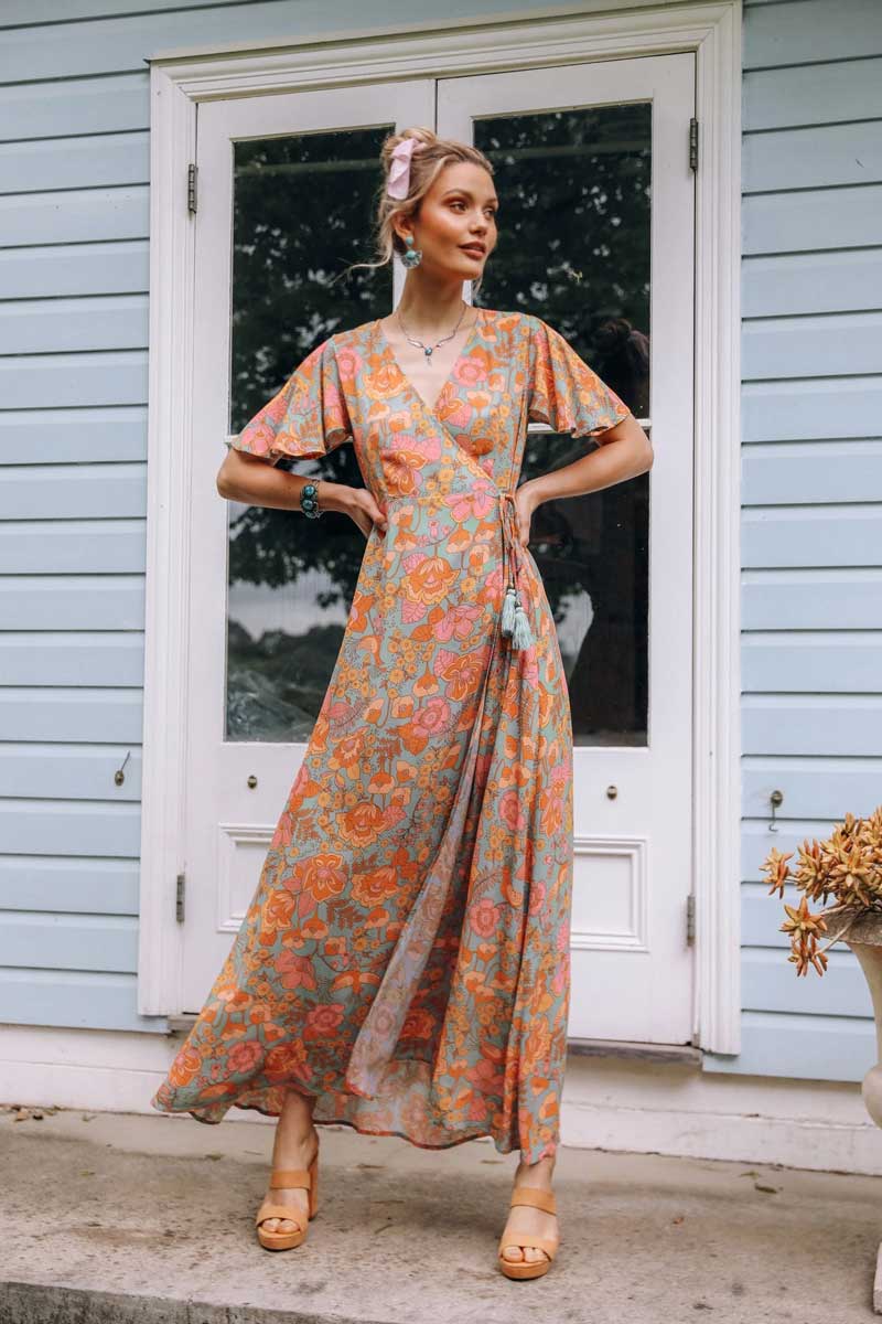 Vintage Boho Summer Dress