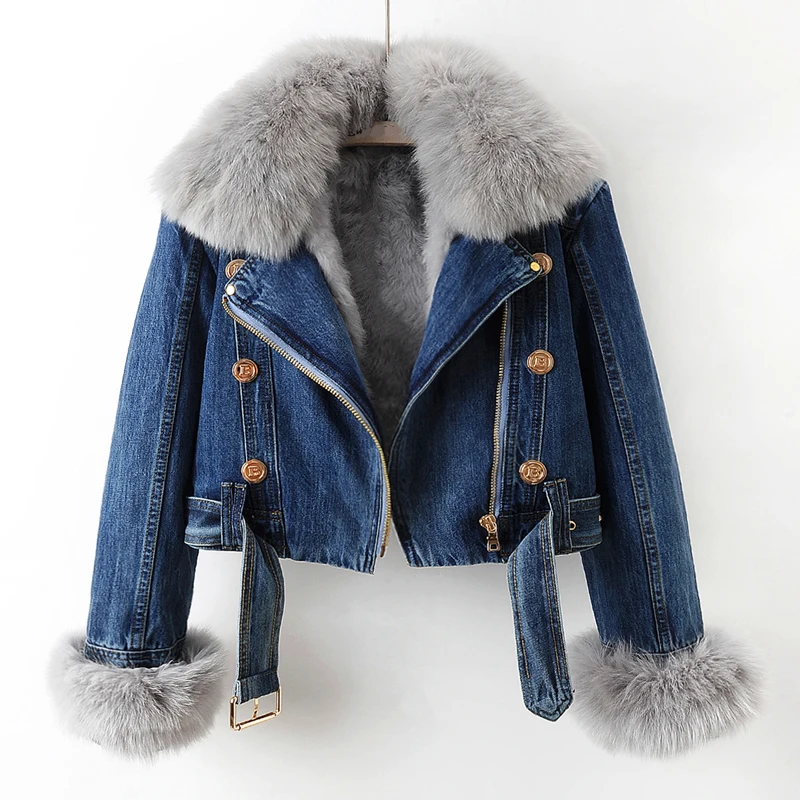 L'ATERIBLLE EDGY DENIM JACKET