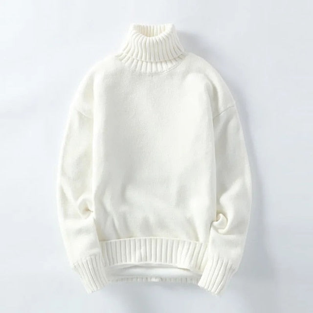 Fleeced Turtleneck