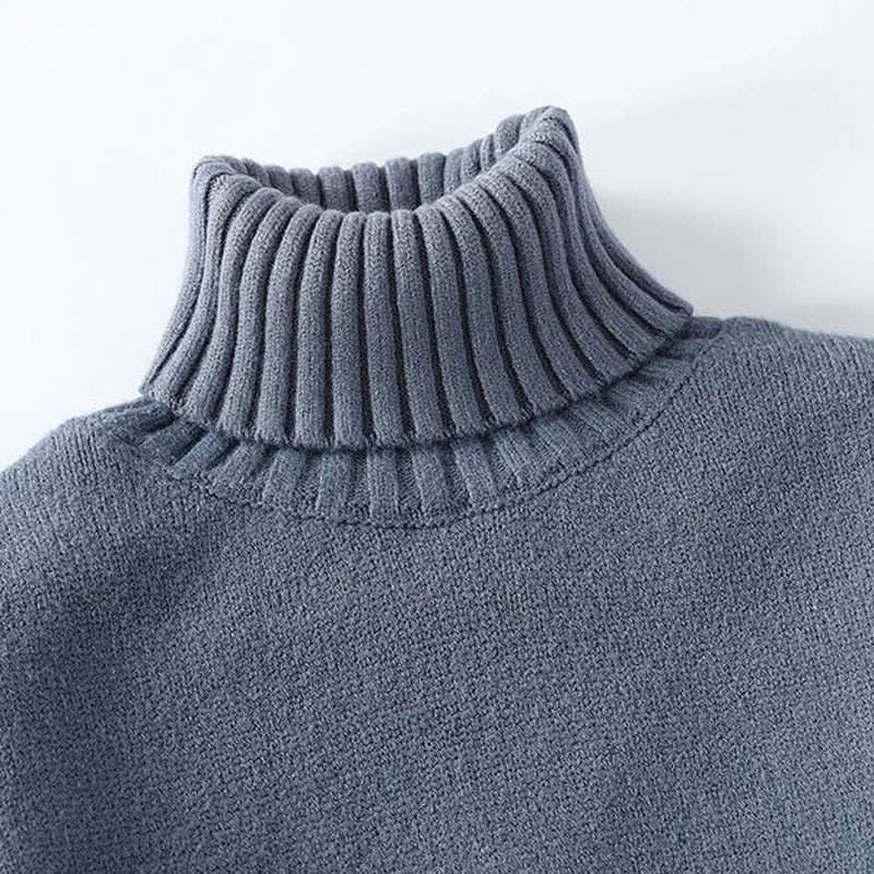 Fleeced Turtleneck