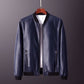 Men's plus size classic all-match leather jacket