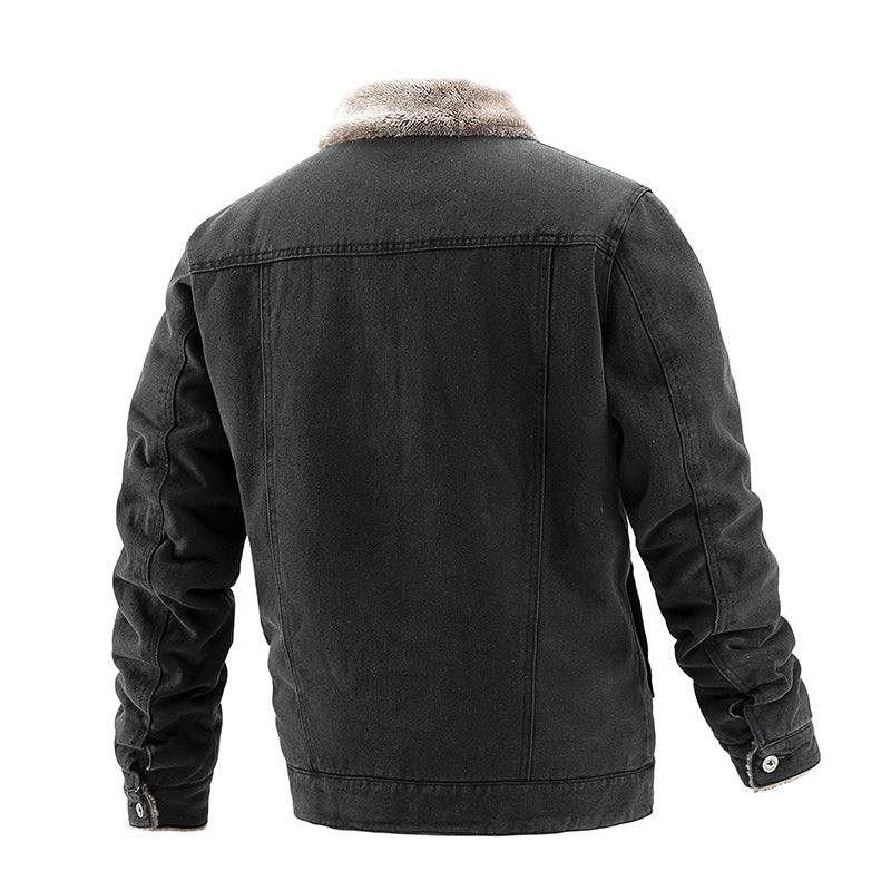 Men's Denim Motorcycle Jacket