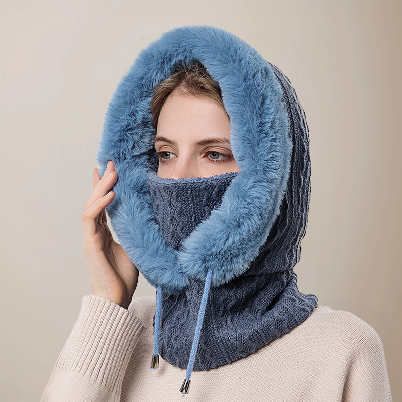 PLUSH KNIT BALACLAVA