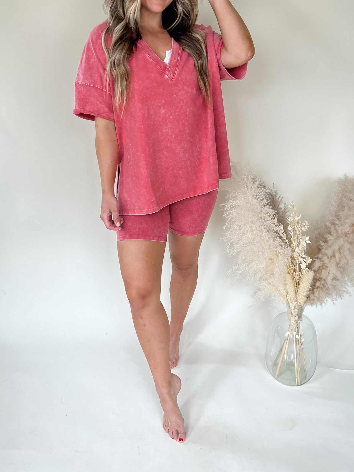  Women's Summer Washed Set