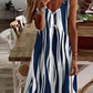 Print Sleeveless Shift Knee Length Casual Slip Dresses