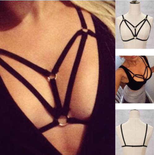 NightClub Open Chest Harness