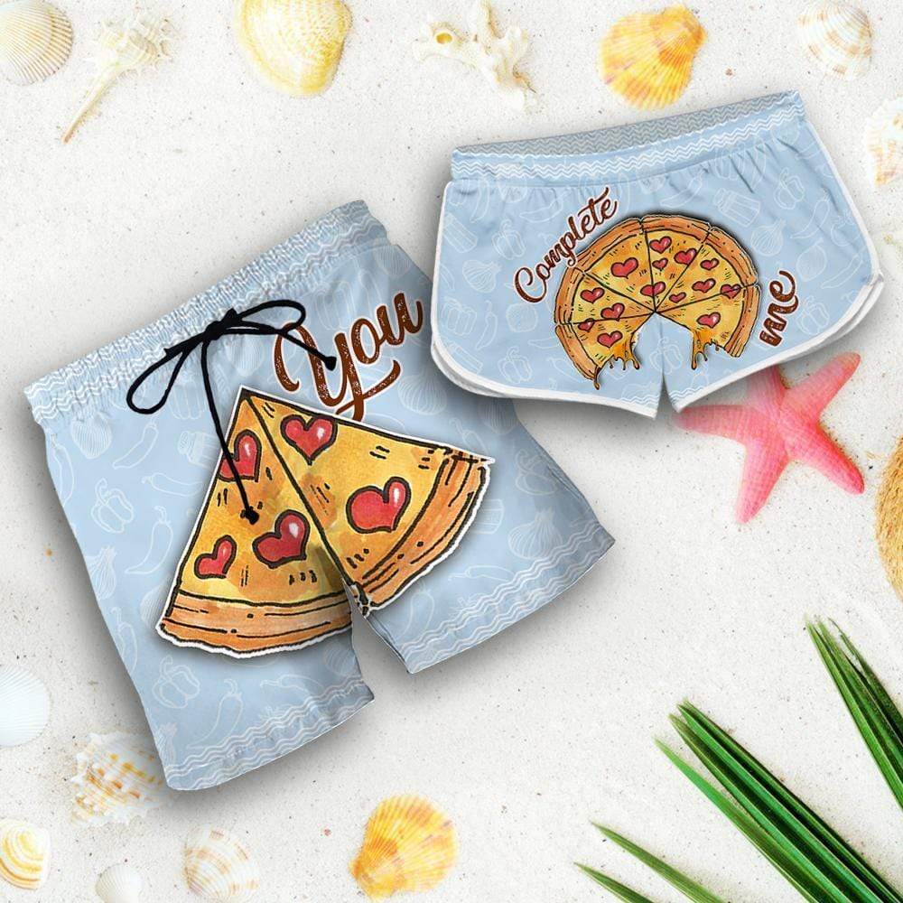 Couple Matching - Pizza Piece - Shorts