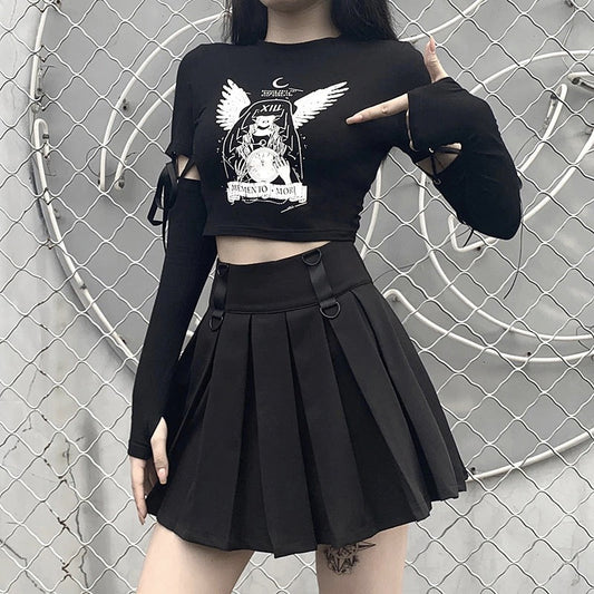 Memento Goth Top