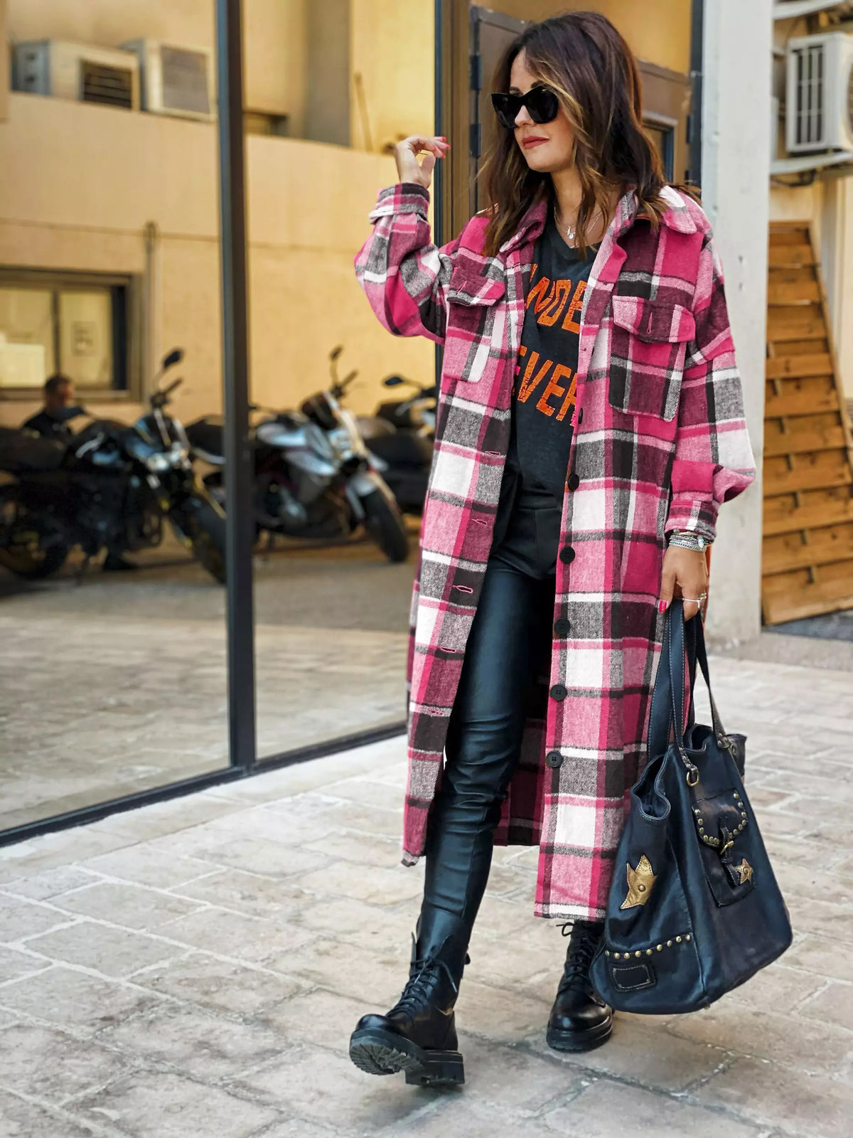 2022 Streetwear Women Clothing Loose Coat Female Casual Jacket