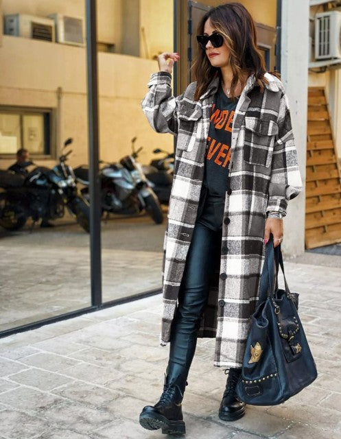 2022 Streetwear Women Clothing Loose Coat Female Casual Jacket