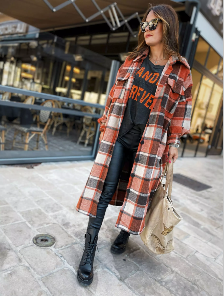 2022 Streetwear Women Clothing Loose Coat Female Casual Jacket