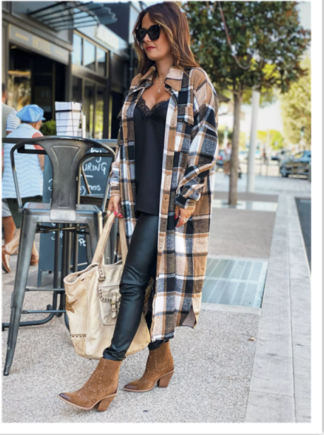 2022 Streetwear Women Clothing Loose Coat Female Casual Jacket