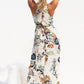 Straps Floral Dress