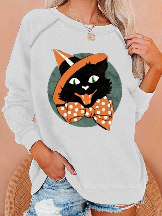 Ladies Halloween Casual Comfort Top