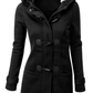 Basics Simple Regular Fit Casual Hooded Fleece Coat