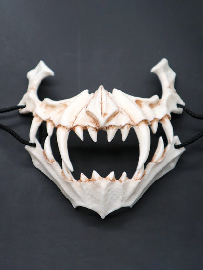 Halloween Party Decoration Simulation Devil Bone Resin Mask