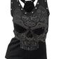 Skull Print Casual Sexy Punk Camisole
