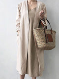 Solid Color Casual Cardigan