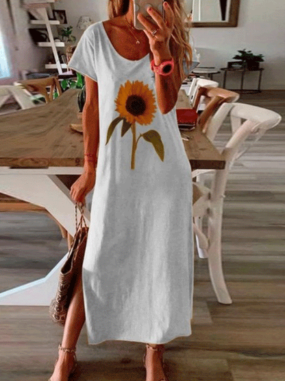 Sunflower Maxi Dress