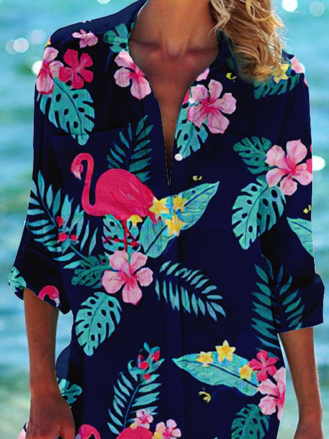 Vacation Print Shirt