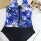 Women's Fungus Print Swimsuit One Piece